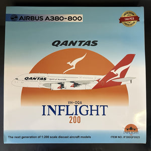 InFlight 200 1:200 Qantas Airbus A380 VH-OQA IF380QF0925 Scale Model Airplane