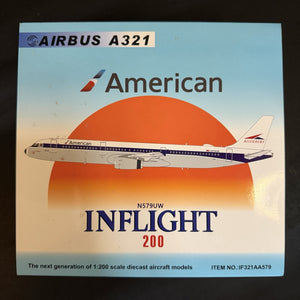 Inflight200 1:200 American Airlines Airbus A321-231 N579UW IF321AA581 Model