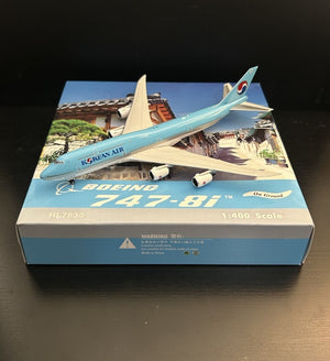 Phoenix Model 1:400 Korean Air Boeing 747-8i HL7630 On Ground Diecast Model RARE