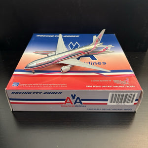 JC Wings 1:400 American Airlines Boeing 777-200ER N759AN JC4AAL136 Scale Model