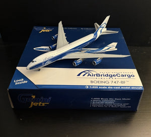 GeminiJets 1:400 Air Bridge Cargo Boeing 747-8F VQ-BRJ GJABW1554 ABC Scale Model