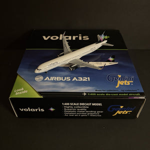 GeminiJets 1:400 Volaris Airbus A321 XA-VLH GJVOI1489 Scale Model Airplane