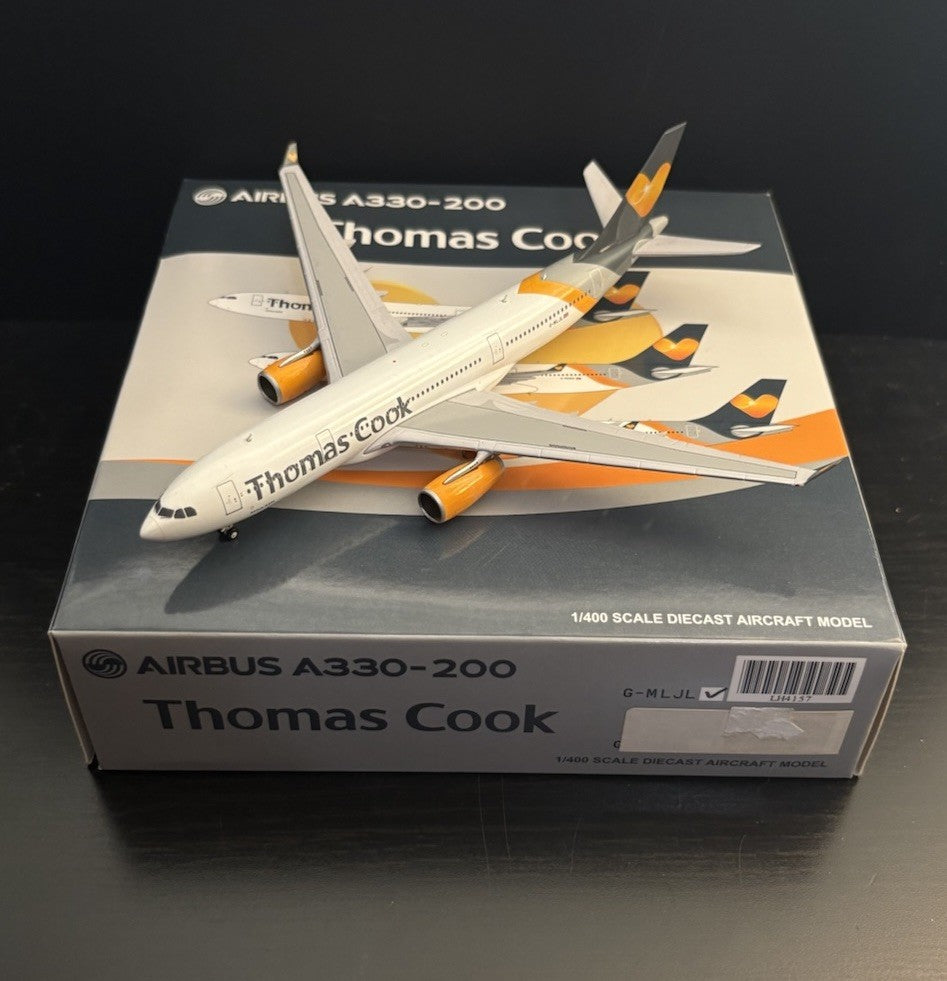 JC Wings 1:400 Thomas Cook Airbus A330-200 G-MLJL LH4TCX157 Scale Airplane Model