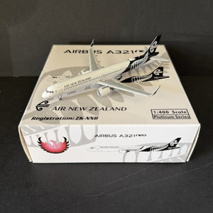 Phoenix Models 1:400 Air New Zealand Airbus A321neo ZK-NNB Diecast Scale Model