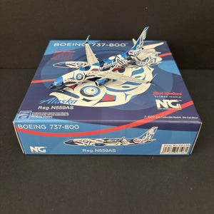 NG Models 1:400 Alaska Airlines Boeing 737-800 N559AS 'Salmon People' NGM58196