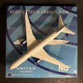 NG Models 1:400 United Airlines Boeing 787-9 Dreamliner Evo Blue N29975 55040