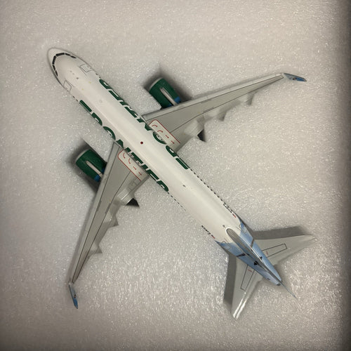 GeminiJets 1:200 Frontier Airbus A320neo G2FFT897 N318FR Flower The Hummingbird