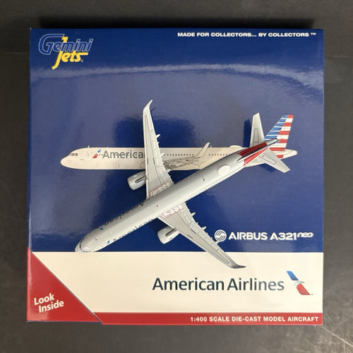 GeminiJets 1:400 American Airlines Airbus A321neo N400AN GJAAL1850 Diecast Model