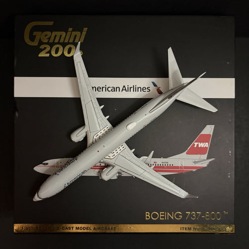 GeminiJets 1:200 American Airlines Boeing 737-800 N915NN G2AAL473 TWA Model