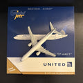 GeminiJets 1:400 United Airlines Boeing 737 MAX 9 N67501 GJUAL1784 Scale Model