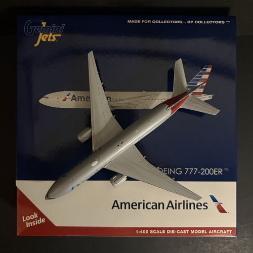 GeminiJets 1:400 American Airlines Boeing 777-200ER N797AN GJAAL1869 Scale Model
