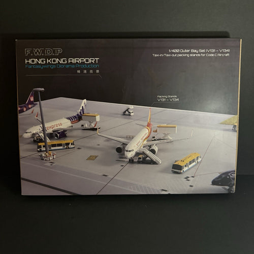 Fantasy Wings 1:400 Hong Kong Airport Outer Bay Set V131-V134 FWDP-SC-4056