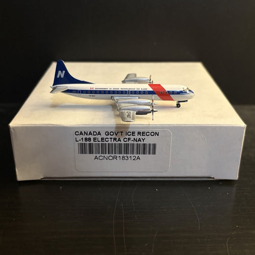 Aeroclassics 1:400 Canada Ice Recon Lockheed L-188 Electra CF-NAY ACNOR18312A