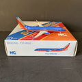 NG Models 1:400 Southwest Airlines Boeing 737-800 N8627B Canyon Blue Scale Model