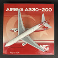 NG Models 1:400 Republic of Turkey Airbus A330-200 TC-TUR 61006 Scale Diecast