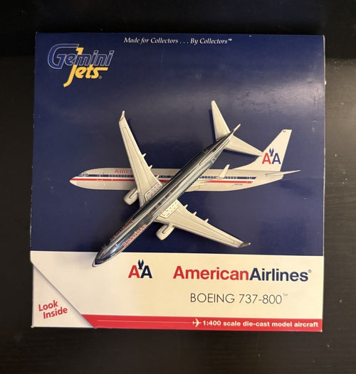 GeminiJets 1:400 American Airlines Boeing 737-800 N962AN GJAAL1140 Scale Model