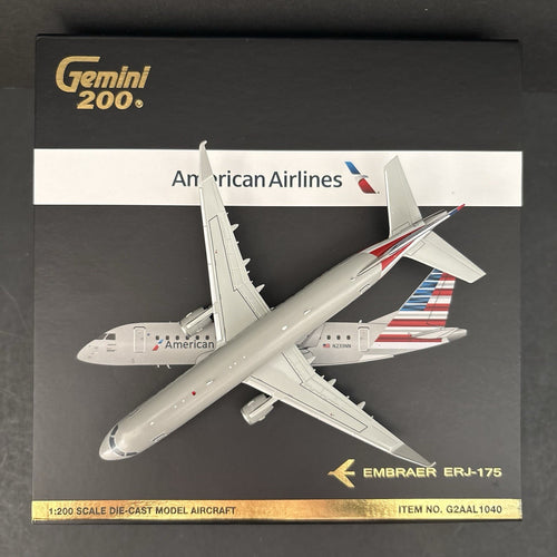 GeminiJets 1:200 American Eagle Embraer ERJ-175AR N233NN Envoy G2AAL1040 Model