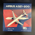 NG Models 1:400 Delta Air Lines Airbus A321-200 N339DN 13017 Scale Airplane RARE