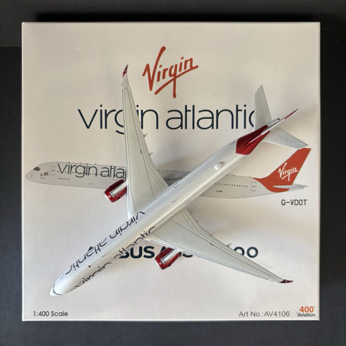 Aviation400 1:400 Virgin Atlantic Airbus A350-1000 G-VDOT AV4106 Scale Model