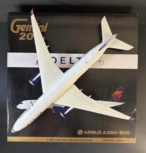 GeminiJets 1:200 Delta Air Lines Airbus A350-900 N502DN G2DAL753 Scale Model