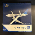 GeminiJets 1:400 United Boeing 737-700 N21723 Split Scimitar Evo Blue GJUAL2024