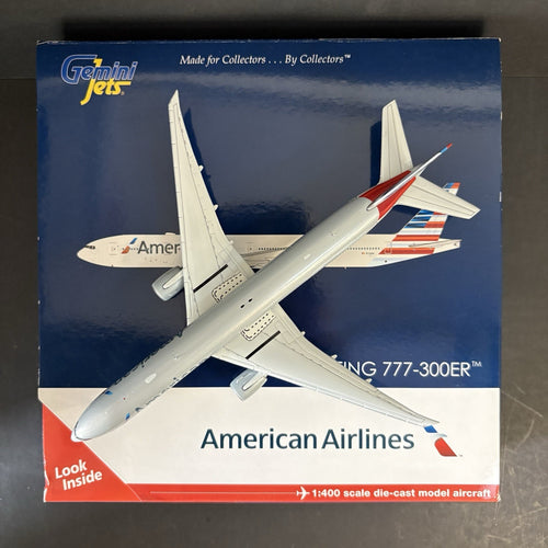 GeminiJets 1:400 American Airlines Boeing 777-300ER N719AN GJAAL1329 Scale Model