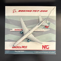 NG Models 1:400 America West Airlines Boeing 757-200 N913AW 53087 Scale Airplane