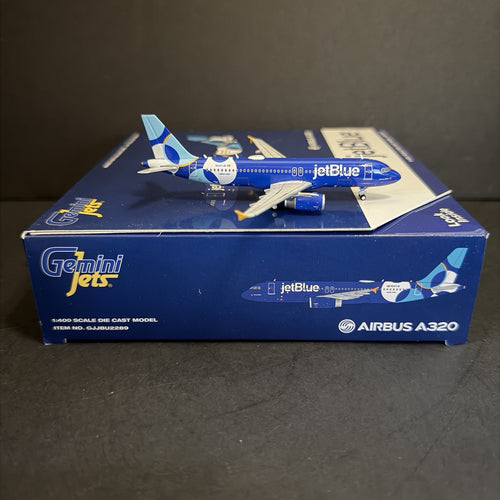 Gemini Jets 1:400 JetBlue Airways Airbus A320 N547JB GJJBU2289 Scale Model Plane