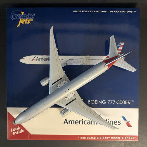 GeminiJets 1:400 American Airlines Boeing 777-300ER N735AT GJAAL1865 Scale Model