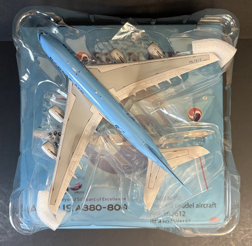 Aviation400 1:400 Korean Air Airbus A380-861 AV4137 50 Years Logo HL7612 Model