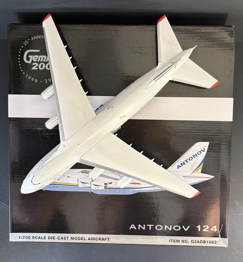 GeminiJets 1:200 Antonov Airlines An-124 UR-82008 G2ADB1082 Scale Model Plane