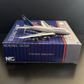 NG Models 1:400 United Airlines Boeing 747SP Battleship Gray N145UA 07008 Plane