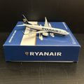 JC Wings 1:400 Ryanair Boeing 737-800 9H-QCT City of Freedom Livery XX4268 Model