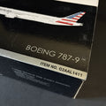 GeminiJets 1:200 American Airlines Boeing 787-9 N836AA G2AAL1411 Scale Model
