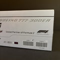 JC Wings 1:200 Qatar Airways Boeing 777-300ER Formula 1 A7-BEG XX20874 Model