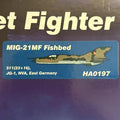 Hobby Master 1/72 MIG-21MF Fishbed 551 23+16 JG-1 NVA East Germany HA0197 Model
