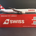 JC Wings 1:200 Swiss Air Boeing 777-300ER HB-JNG Flaps Down JC2SWR0039A Model