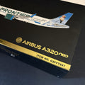 GeminiJets 1:200 Frontier Airbus A320neo G2FFT897 N318FR Flower The Hummingbird
