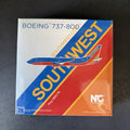 NG Models 1:400 Southwest Airlines Boeing 737-800 N8627B Canyon Blue Scale Model