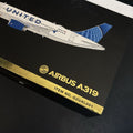 GeminiJets 1:200 United Airlines Airbus A319 Evo Blue N876UA G2UAL891 Model Rare