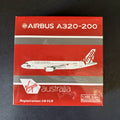 Phoenix Models 1:400 Virgin Australia Airbus A320 VH-YUD Diecast Scale Model