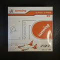 JC Wings 1:400 Sunwing Airlines Boeing 737 MAX 8 C-FYXC Diecast Aircraft Model