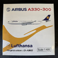 Skywings 1:400 Lufthansa Airbus A330-300 D-AIKB Shark Skin Diecast Scale Model