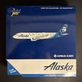 GeminiJets 1:400 Alaska Airlines Airbus A320 N854VA Pride GJASA2042 Scale Model