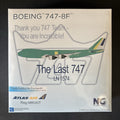 NG Models 1:400 Atlas Air Boeing 747-8F N863GT 78001 Bare Metal Scale Diecast