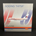 NG Models 1:400 United Airlines Boeing 747SP N140UA 07013 Scale Diecast Airplane
