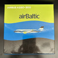 JC Wings 1:400 airBaltic Airbus A220-300 YL-CSJ LH4158 Diecast Airplane Model