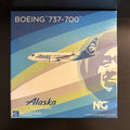 NG Models 1:400 Alaska Airlines Boeing 737-700 N618AS 77017 Scale Airplane