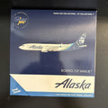 GeminiJets 1:400 Alaska Airlines Boeing 737 MAX 8 N801AK GJASA2273 Scale Model