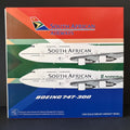 JC Wings 1:200 South African Airways Boeing 747-300 ZS-SAT JC2SAA0006 Model